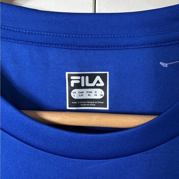 Fila Blue Short Sleeve Tee - Picture 2 of 3